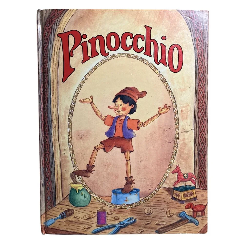 Pinocchio Hardcover Carolyn Magner 1993 Book Club Of America Fairy Tale Classic